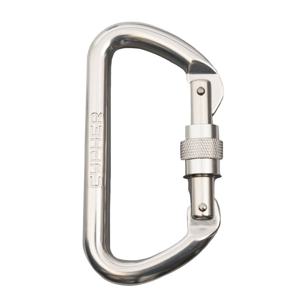 Rothco Locking D Carabiner Silver - 376