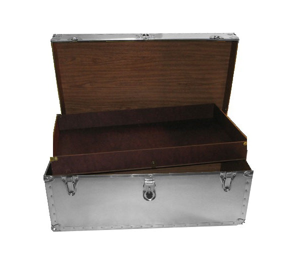 Biltmore Steamer Metal Covered Trunk 502-M