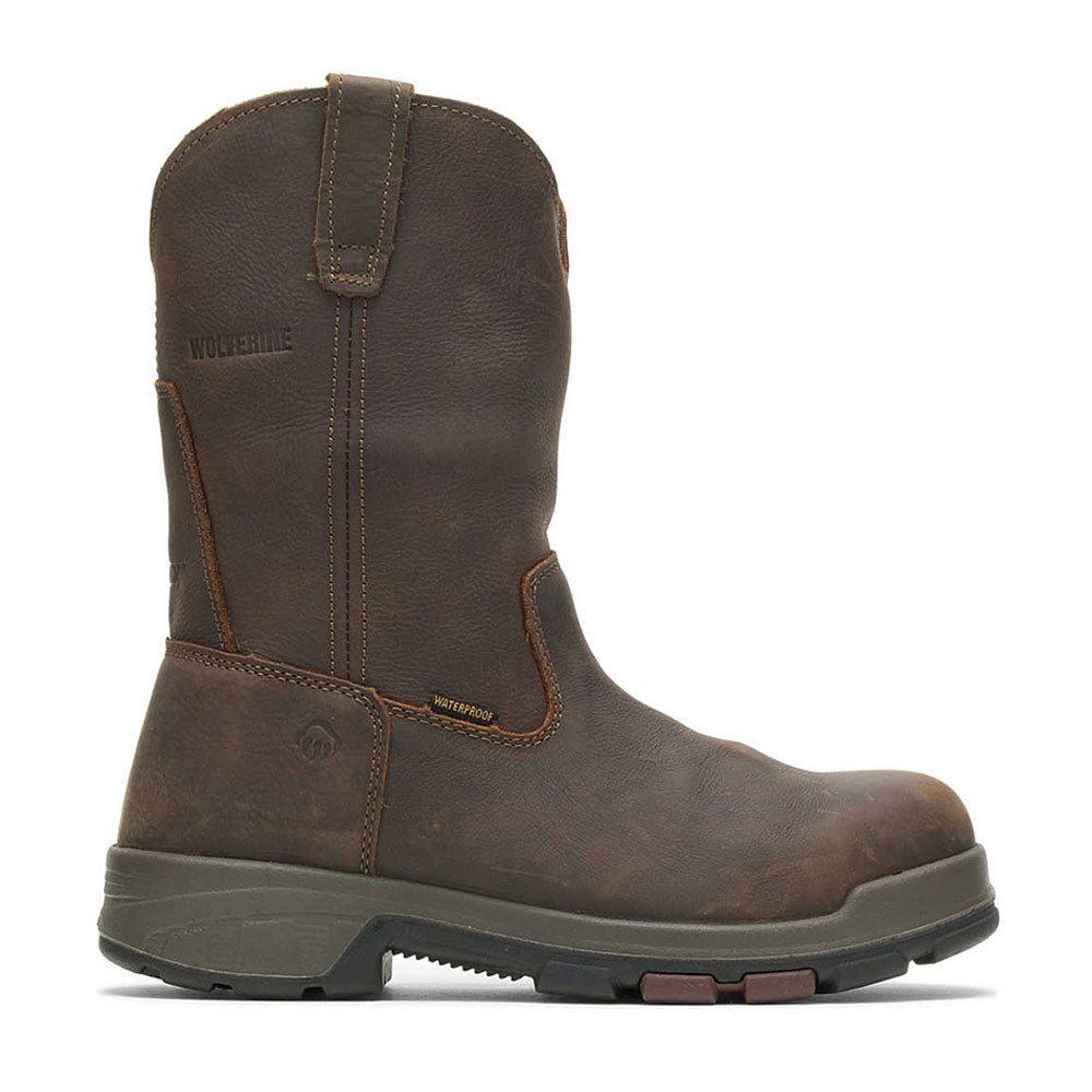 Wolverine Cabor Epx Waterproof Composite Toe slip on Wellington Work Boot W10318