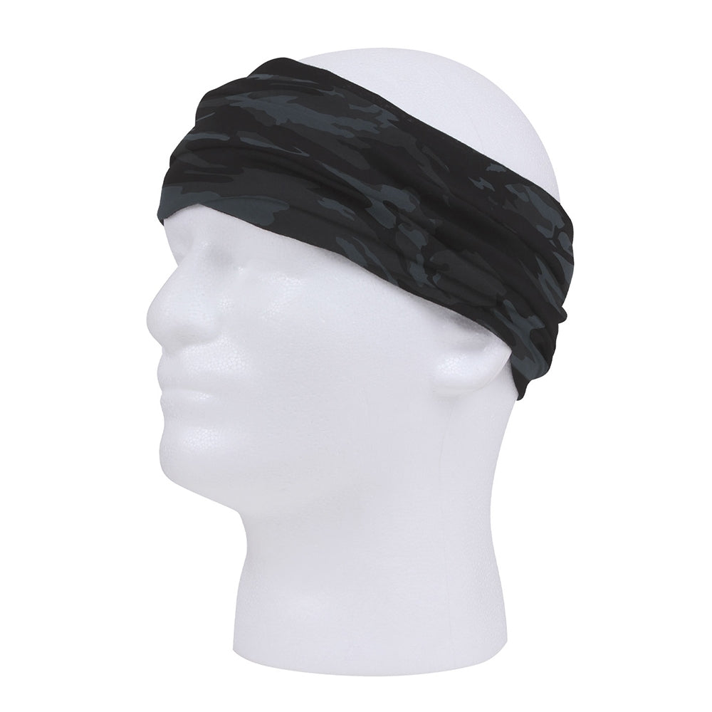 Rothco Black Camo Multi Use Tactical Wrap - 2604