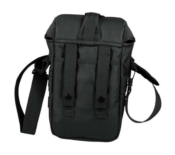 Rothco Black Flexipack Molle Shoulder Bag - 8320
