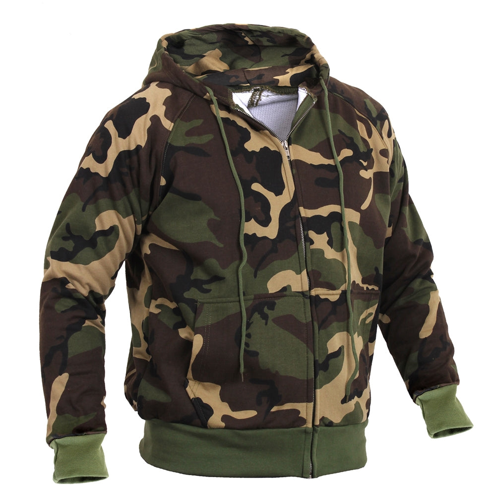Rothco Woodland Camo Hooded Sweatshirt 6262