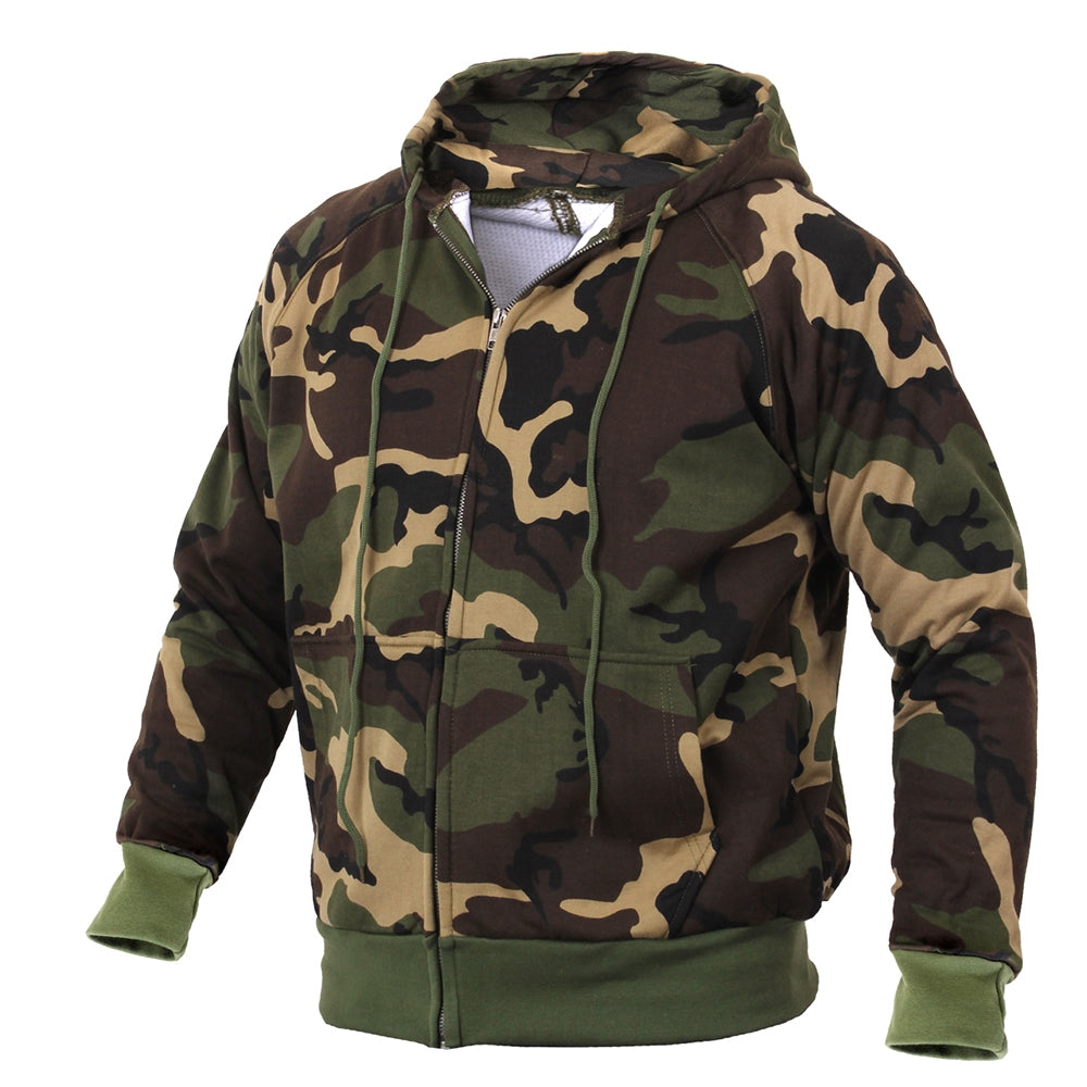 Rothco Woodland Camo Hooded Sweatshirt 6262