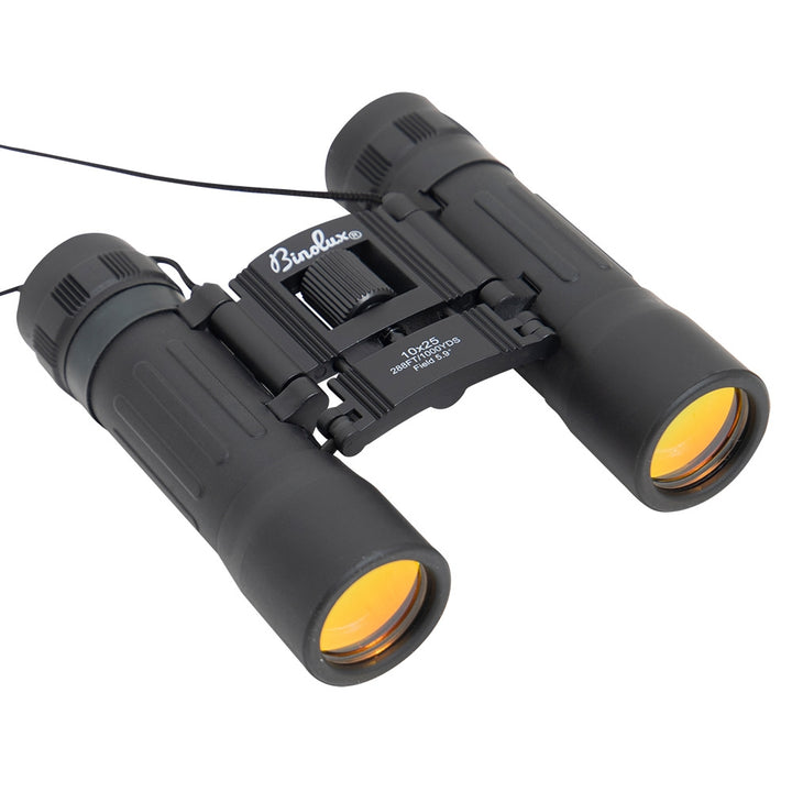 Rothco Black 10 x 25MM Compact Binoculars 10285