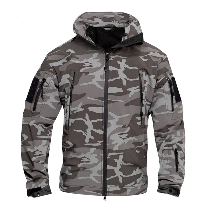 Rothco Black Camo Special Ops Soft Shell Jacket - 97675
