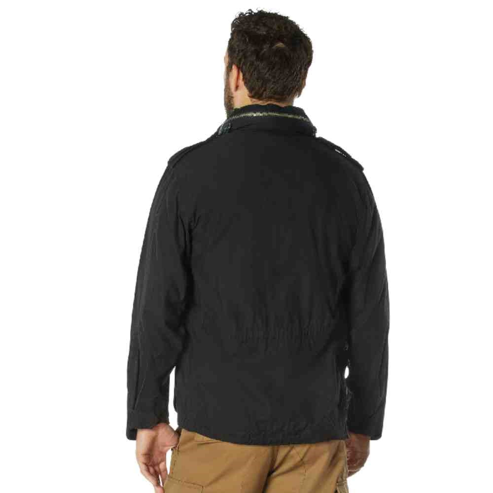 Rothco Black Lightweight Vintage M-65 Jacket - 8751