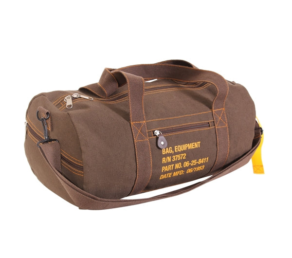 Rothco Brown Canvas Equipment Bag - 22335