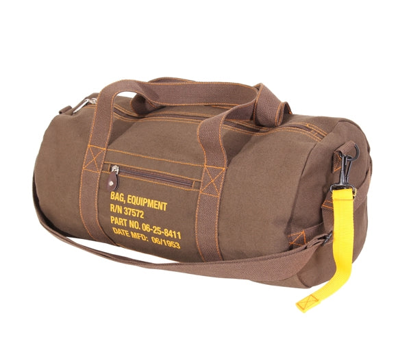 Rothco Brown Canvas Equipment Bag - 22335