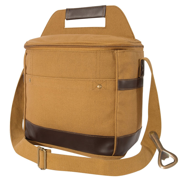 Rothco Coyote Brown  Canvas Insulated Cooler Bag 26080