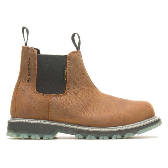 Wolverine Floorhand LX Waterproof Soft Toe Slip On Romeo Work Boot W230014