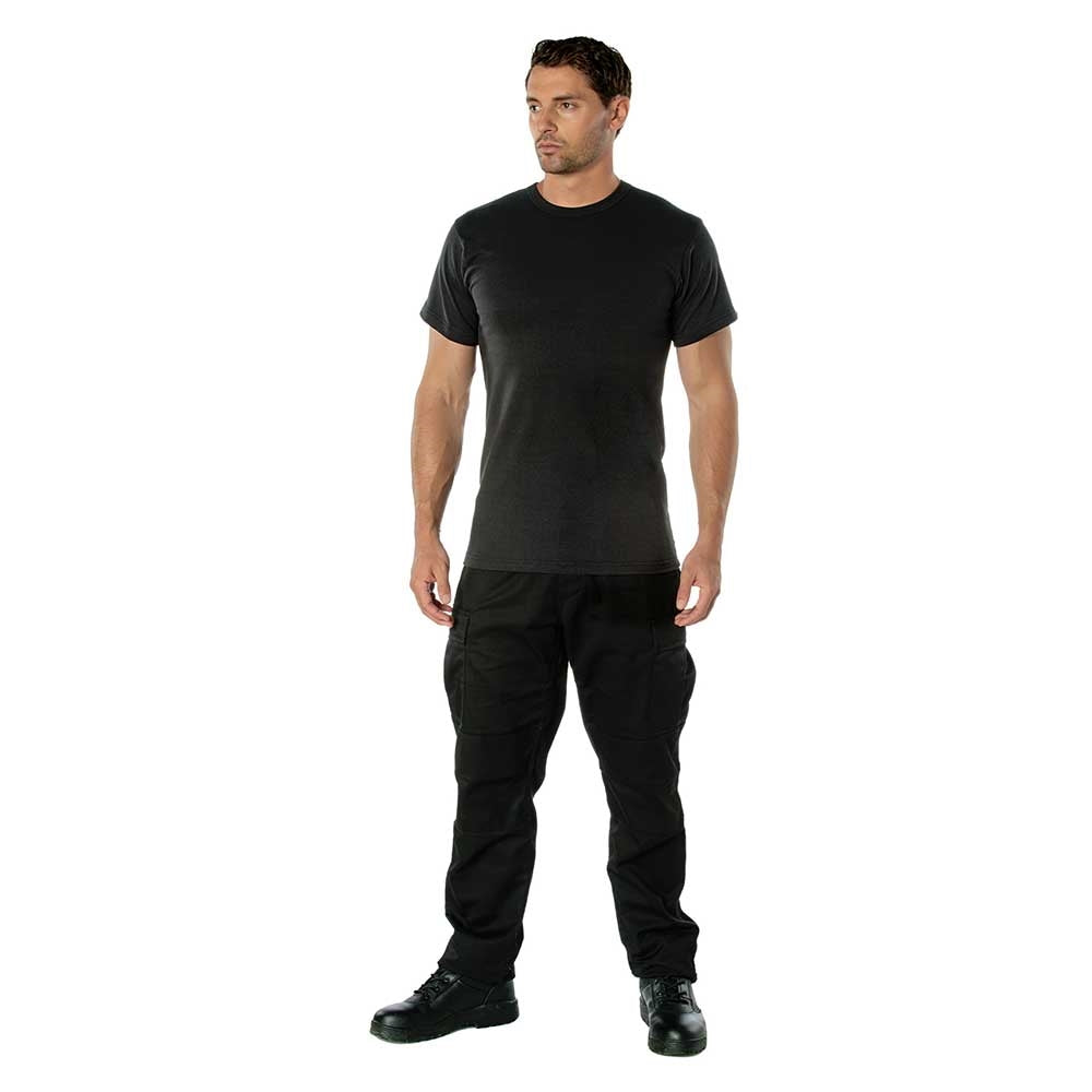 Rothco Black Heavyweight T-Shirt 50175