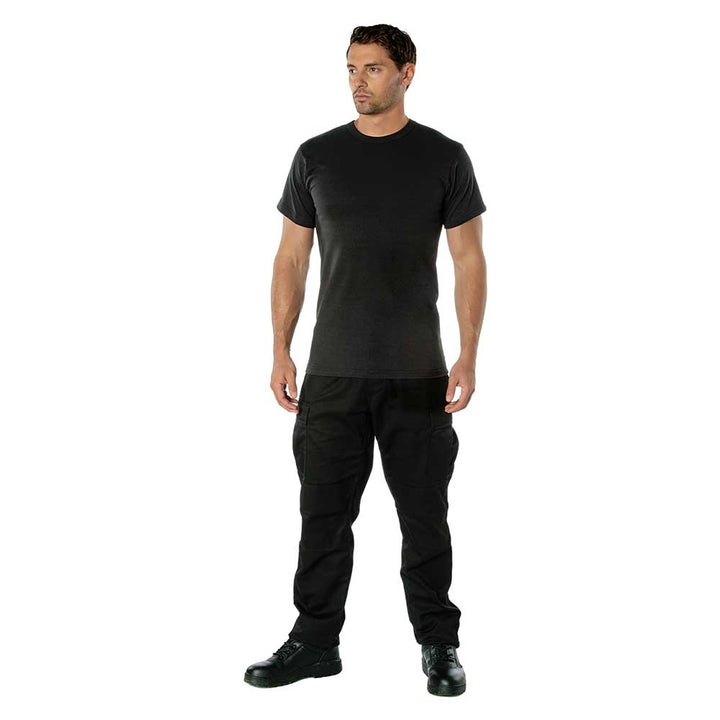 Rothco Black Heavyweight T-Shirt 50175