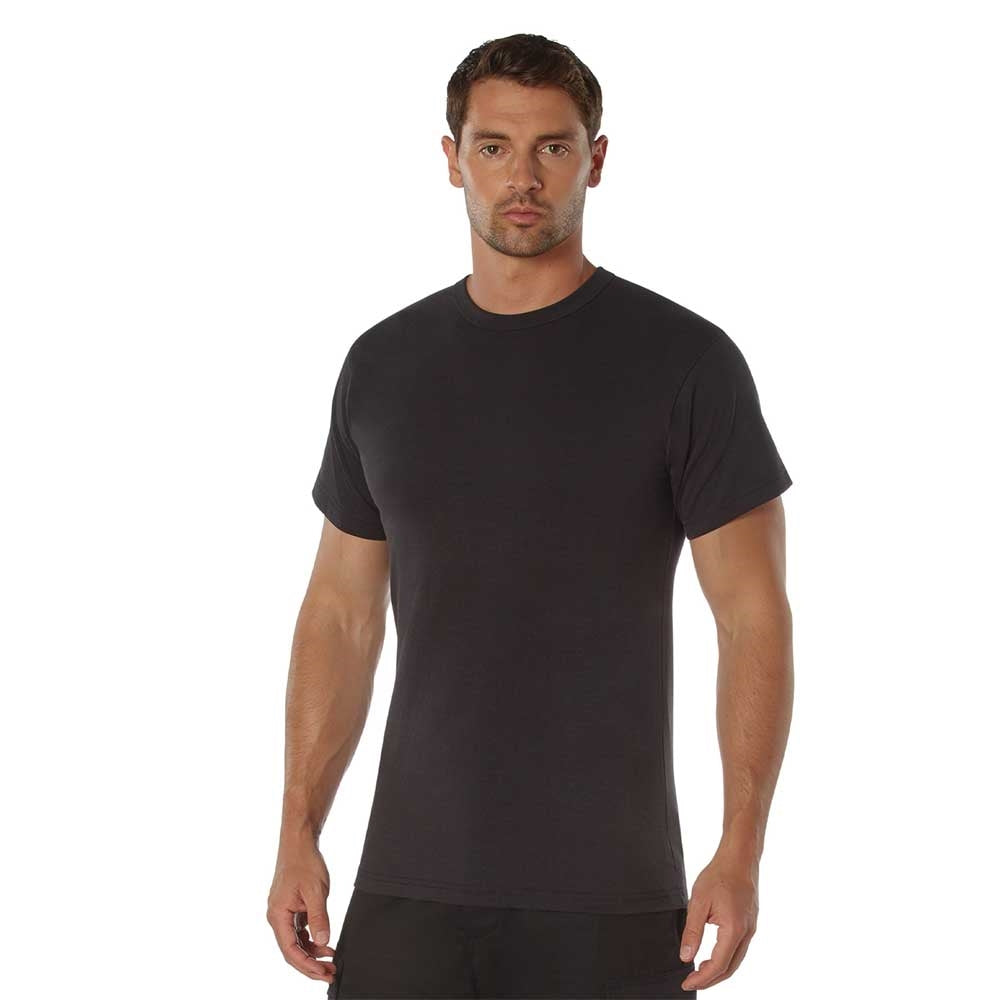 Rothco Black Heavyweight T-Shirt 50175