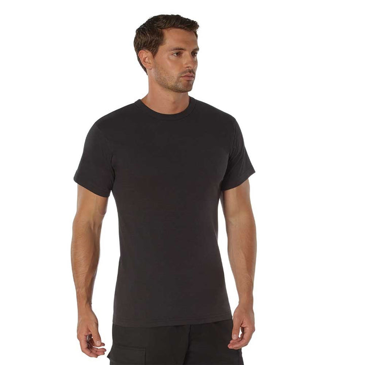 Rothco Black Heavyweight T-Shirt 50175