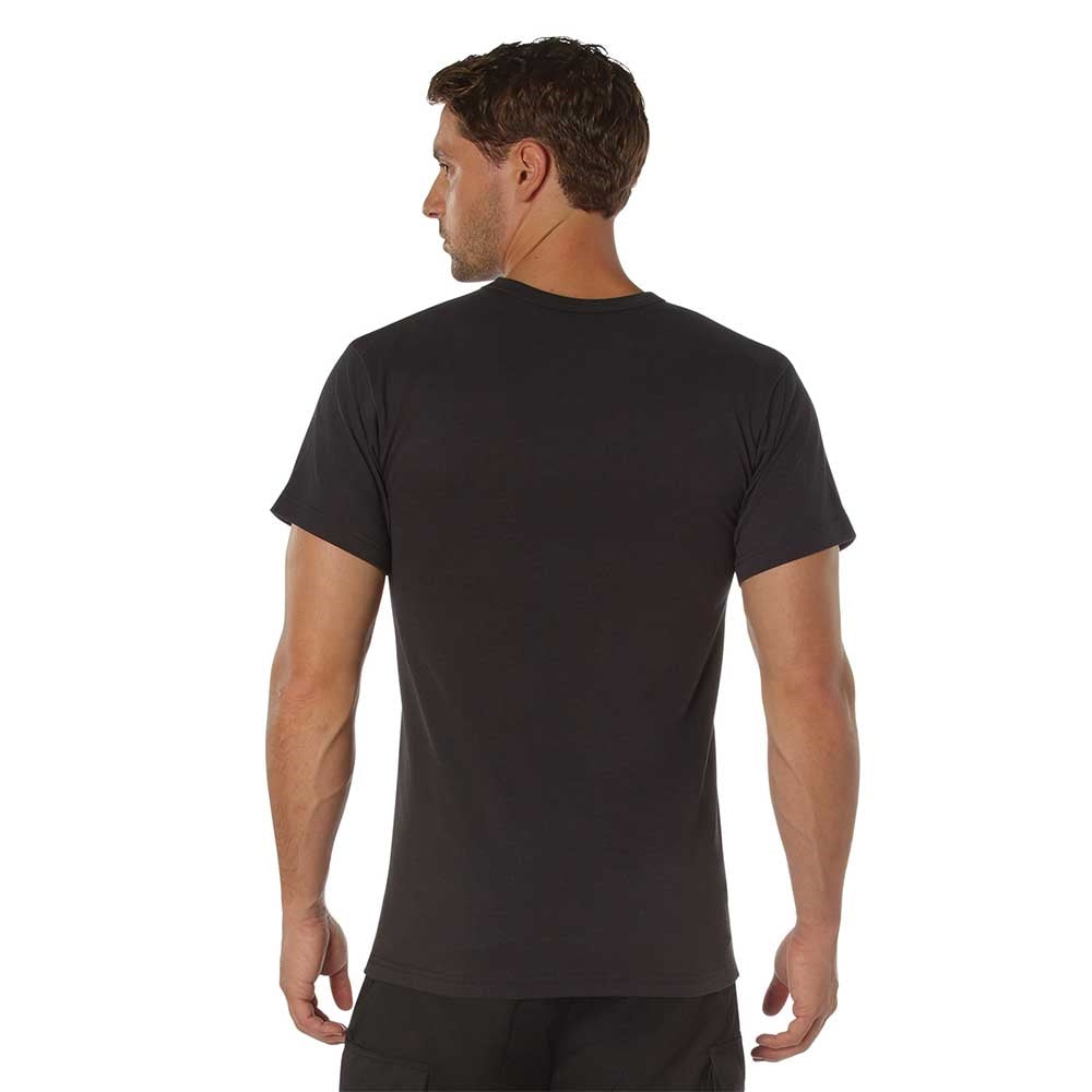 Rothco Black Heavyweight T-Shirt 50175