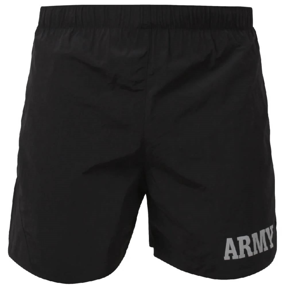 Rothco Black Physical Training  Army Shorts 6021