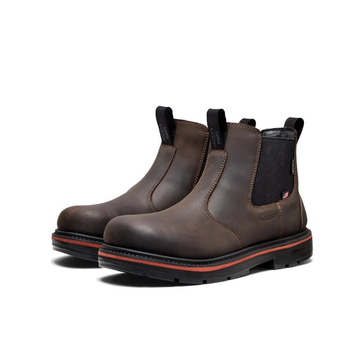 Keen Utility Liberty Chelsea Waterproof 90Â° Heel Carbon Toe Work Boot 1032817