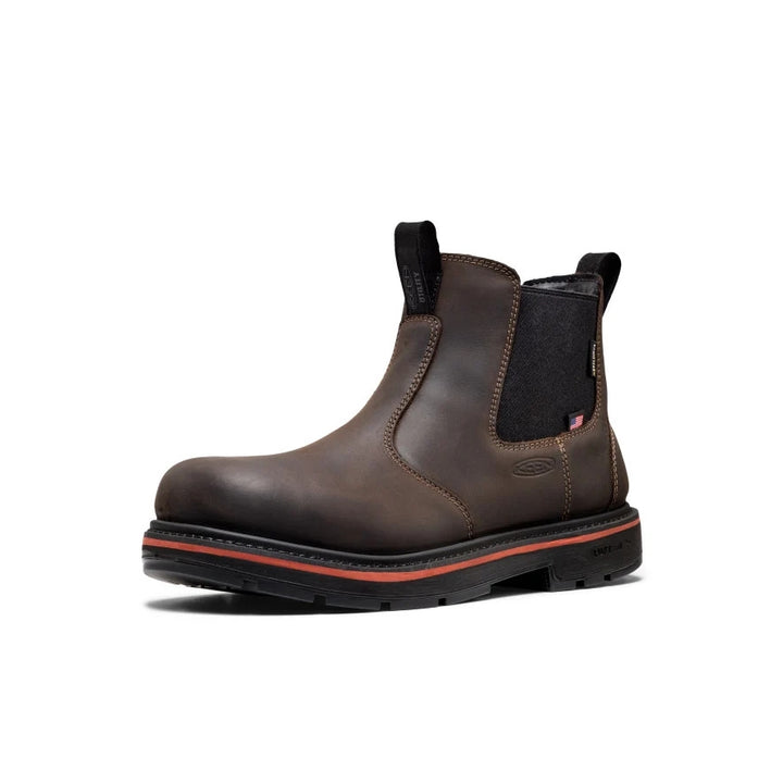Keen Utility Liberty Chelsea Waterproof 90Â° Heel Carbon Toe Work Boot 1032817
