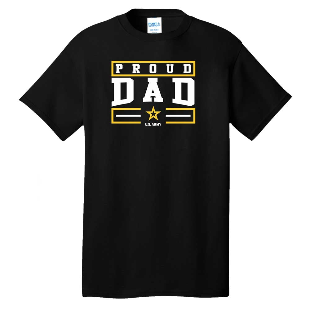 Army Proud Dad T-Shirt HTS-978