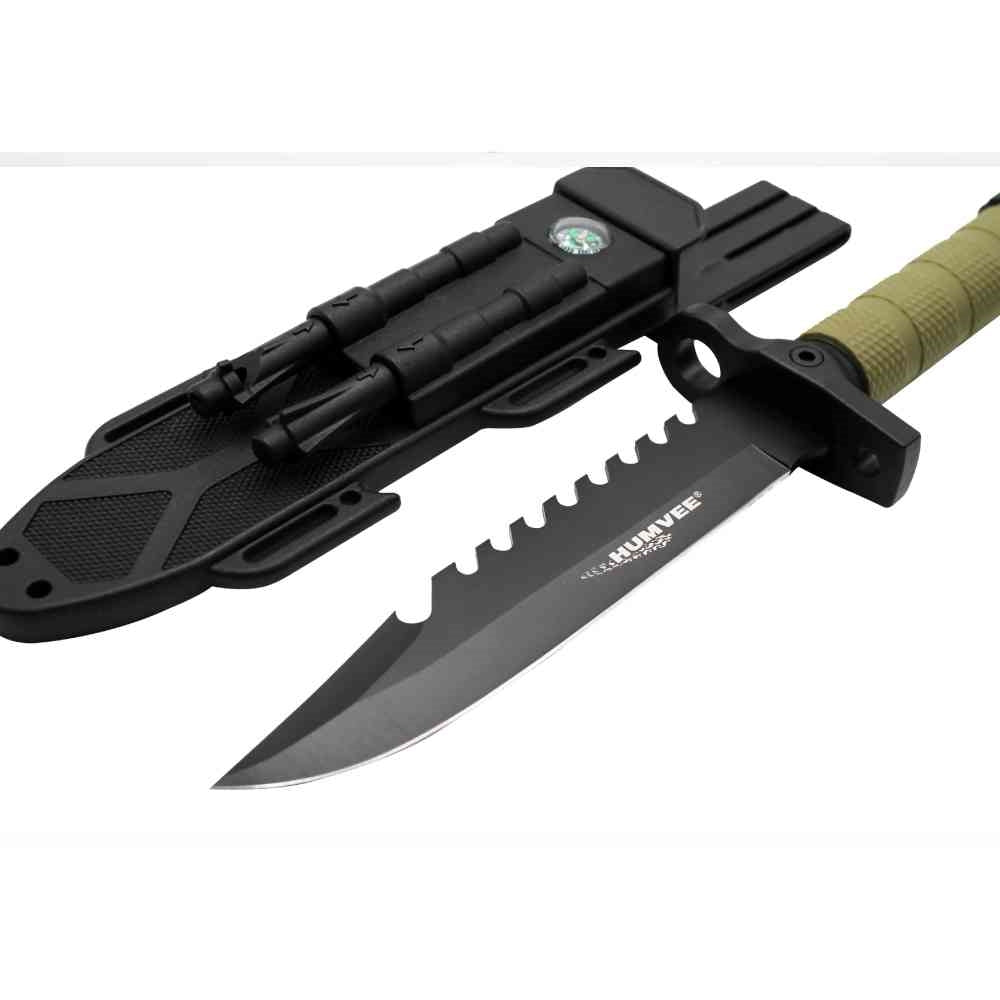Humvee Next-Gen Survival Knife Tan HMV-KFXB-02