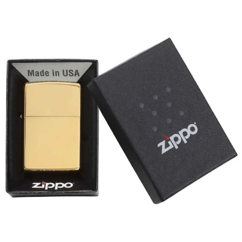 Zippo Classic High Polished Brass Lighter 10790