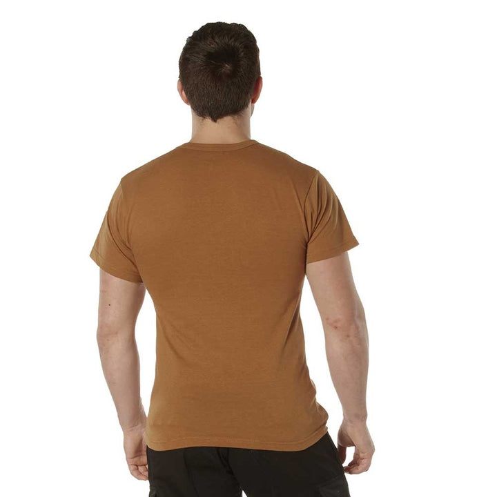 Rothco Solid Work Brown T-Shirt 66695