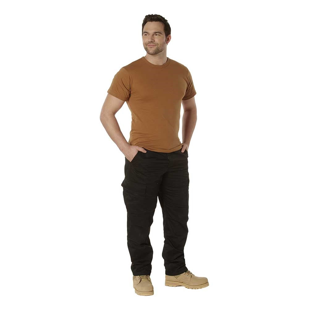 Rothco Solid Work Brown T-Shirt 66695