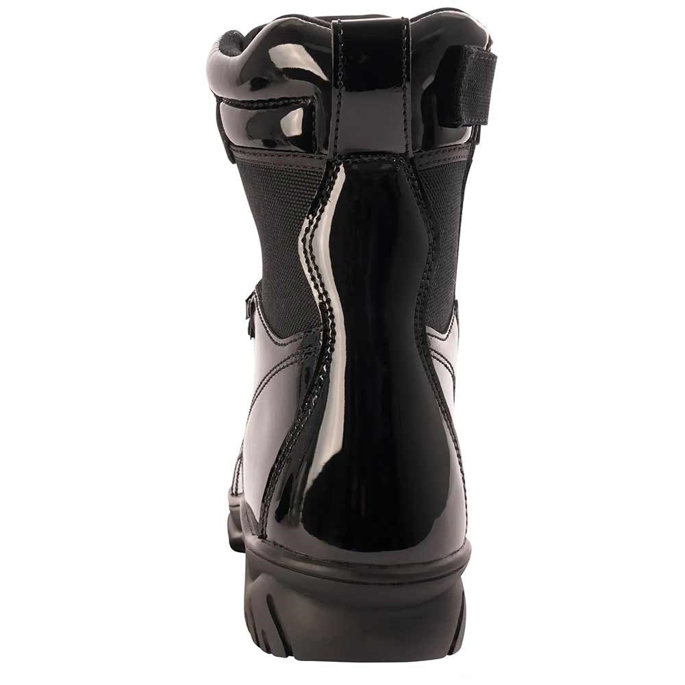 Rothco High-Gloss Tactical Boot with Side Zipper 50530
