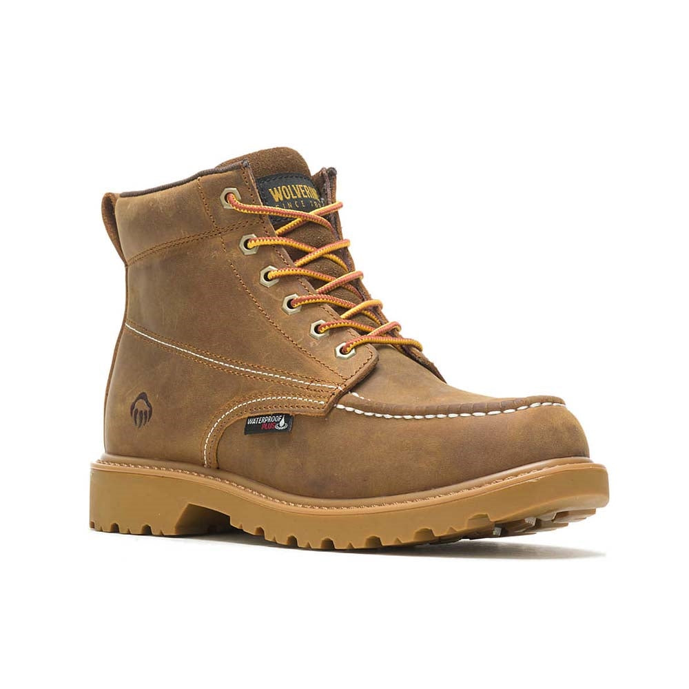 Wolverine Floorhand Moc Toe Soft Toe Waterproof Work Boot W080139