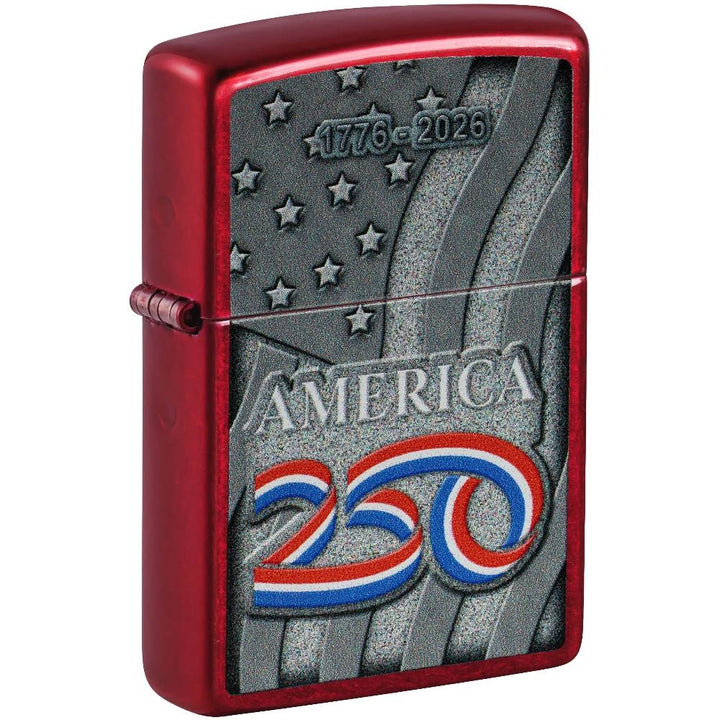 Zippo America250 Stars and Stripes Design - 47290