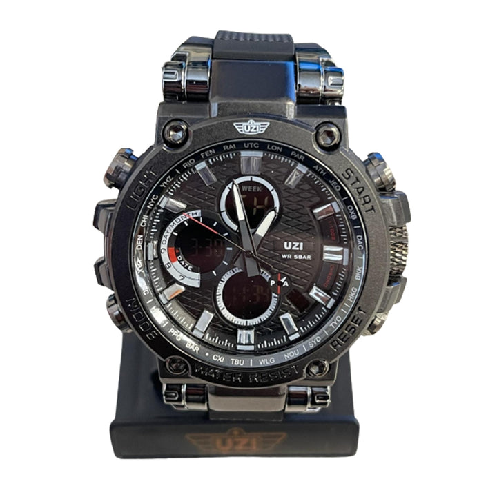 UZI Shock Digital Watch W-1803-BLK