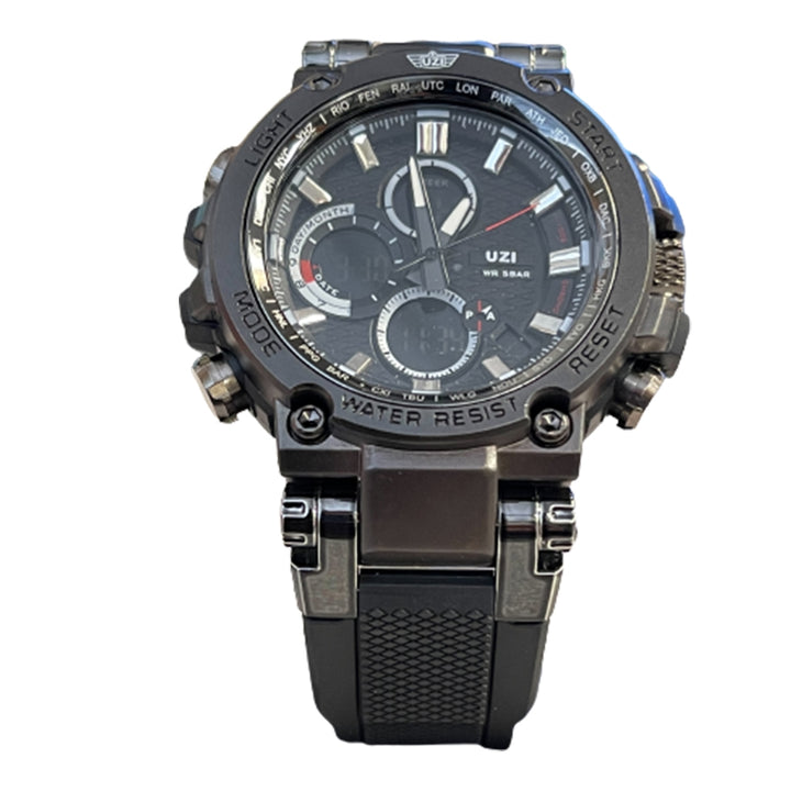 UZI Shock Digital Watch W-1803-BLK