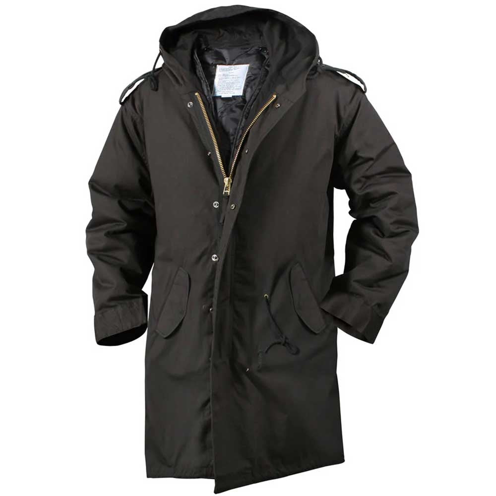 Rothco Black M-51 Fishtail Parka - 9464