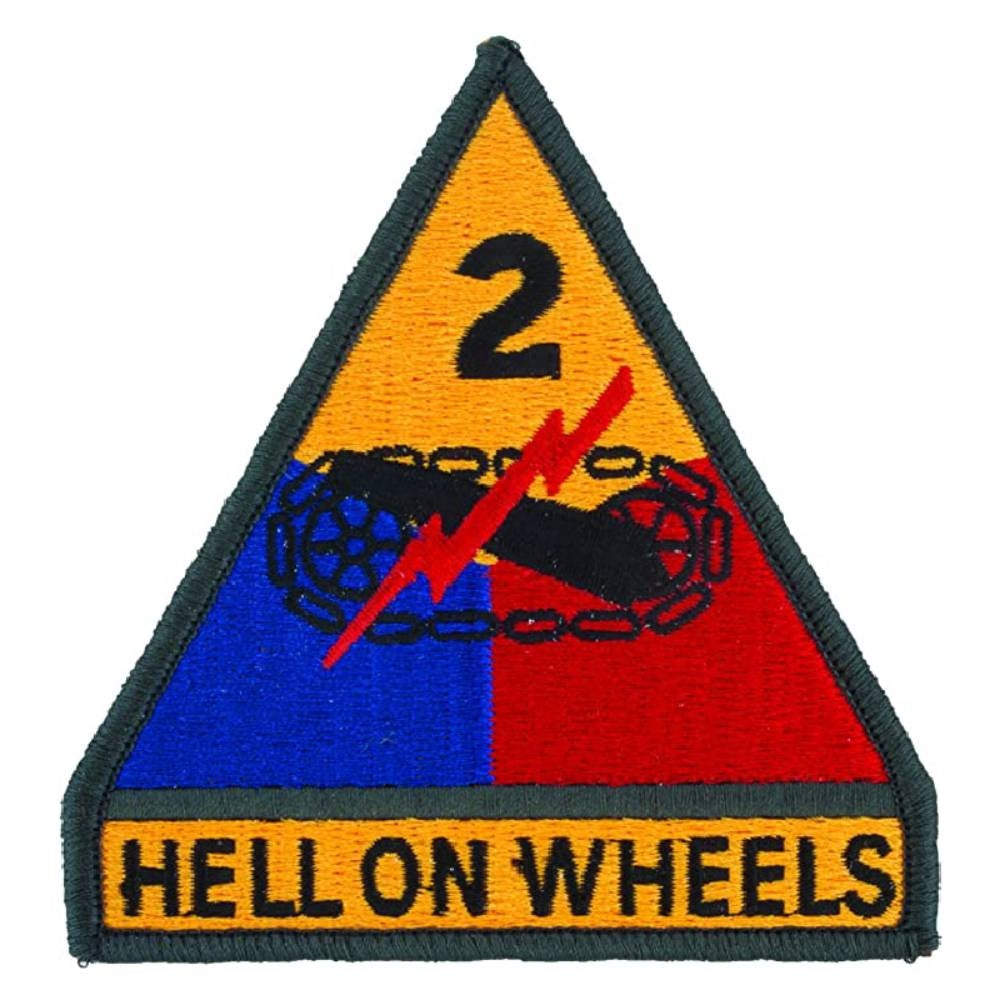 US Army 2nd Armored Division Patch PM0130