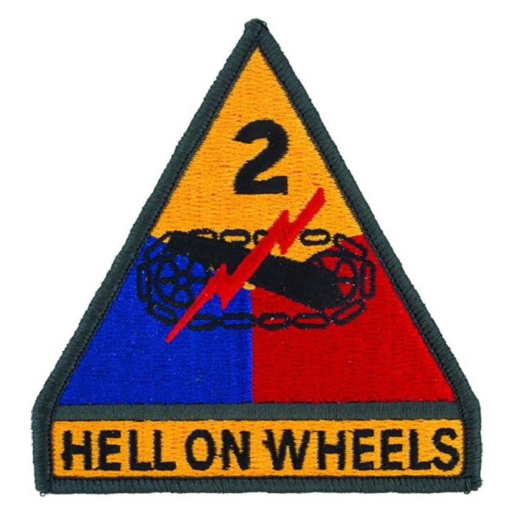 US Army 2nd Armored Division Patch PM0130