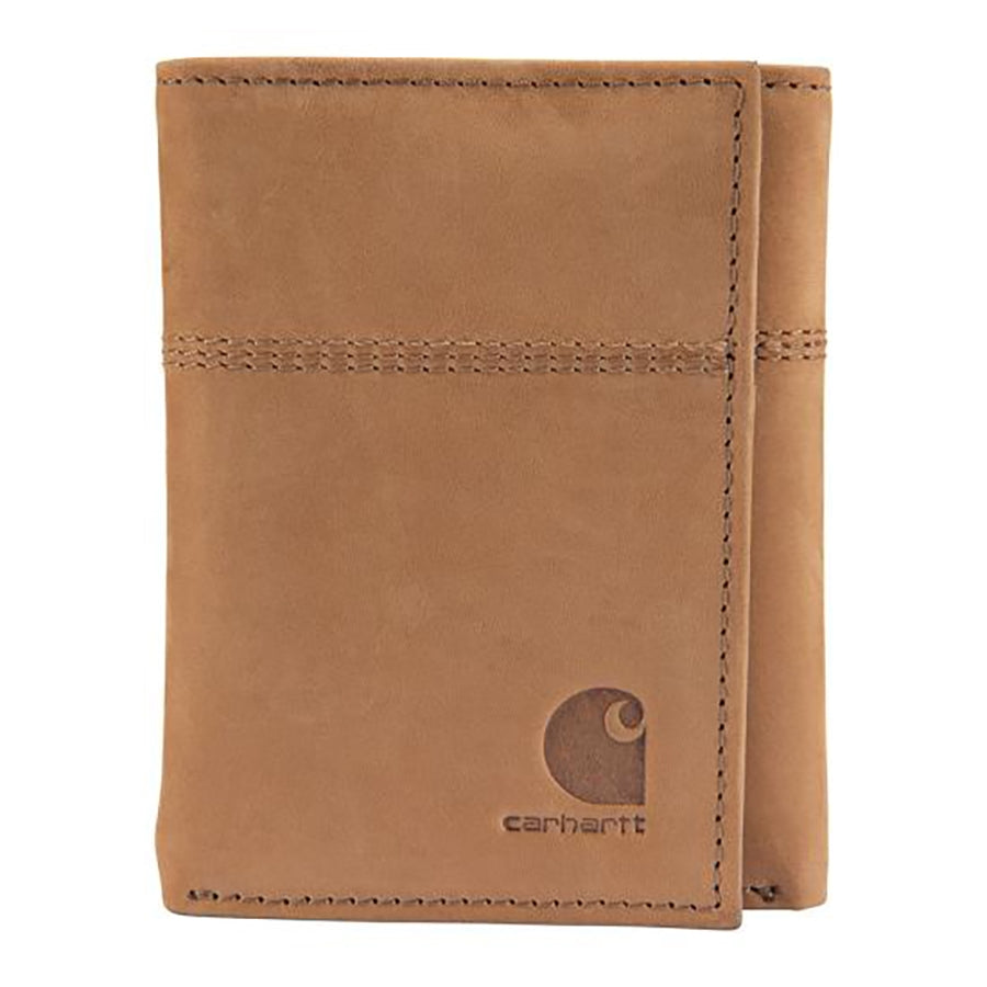Carhartt Saddle Leather Trifold Wallet B0000208