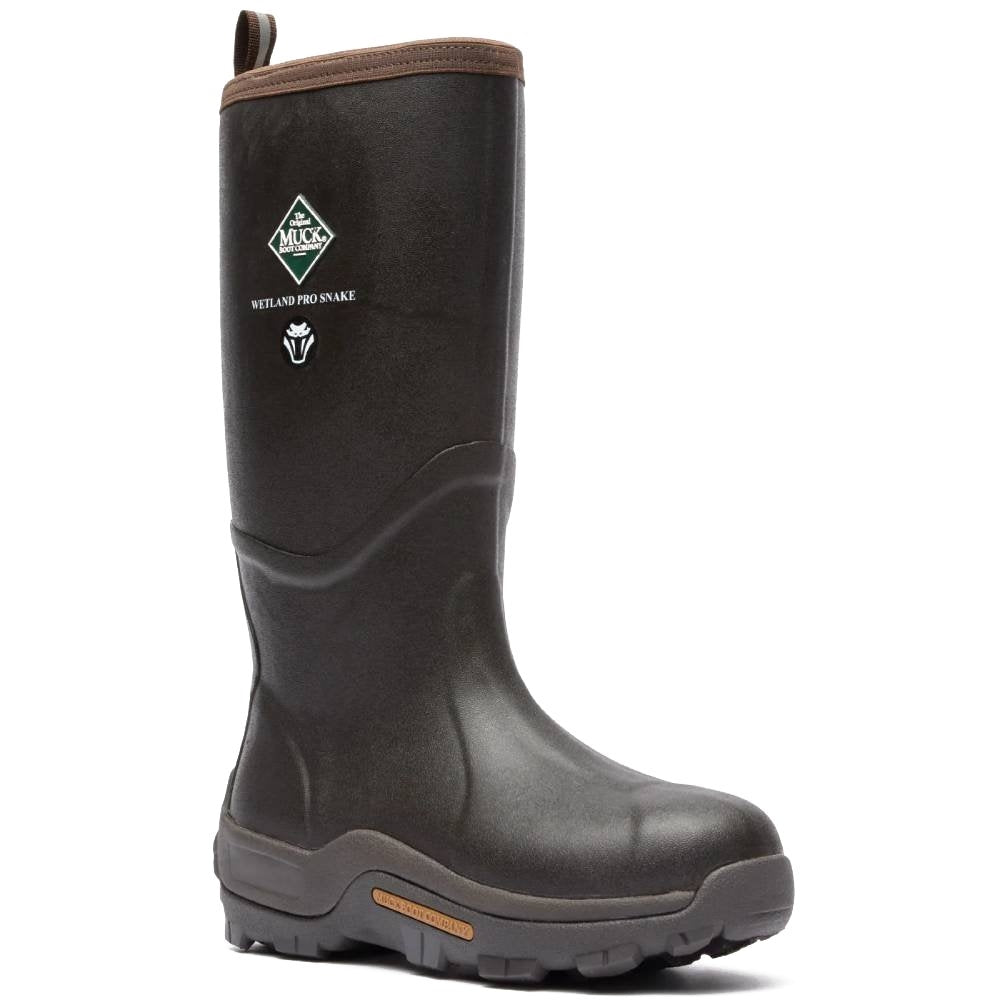 Muck Wetland Pull-On Waterproof Pro Certified Snake Strike Soft Toe Boot WETP900