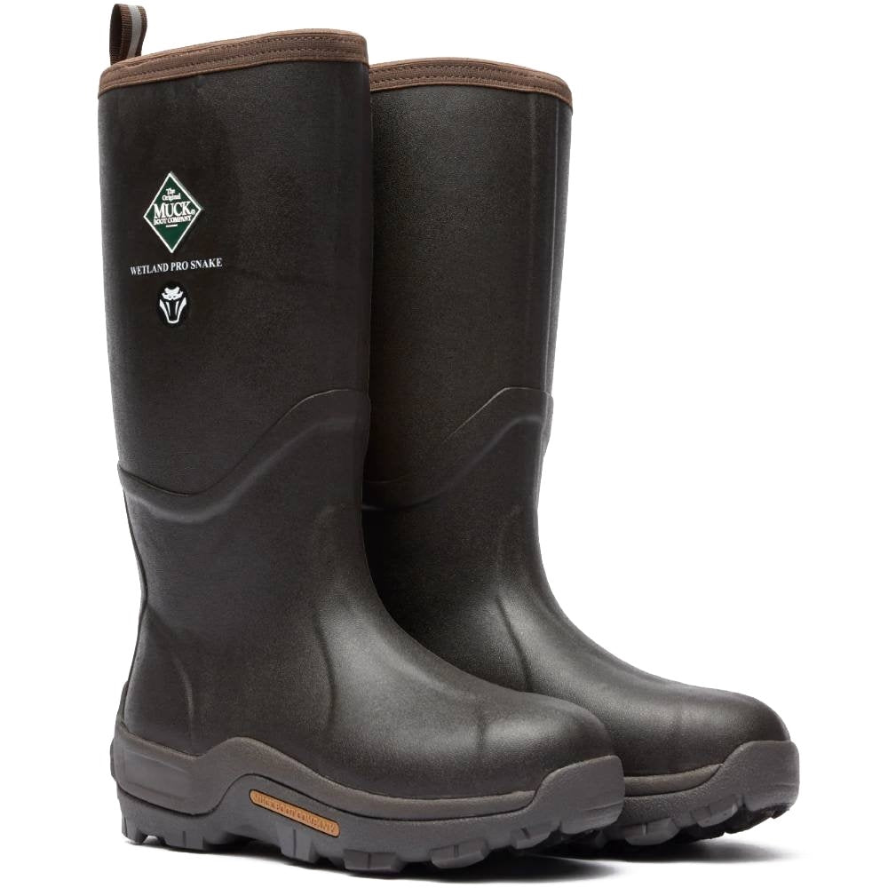 Muck Wetland Pull-On Waterproof Pro Certified Snake Strike Soft Toe Boot WETP900