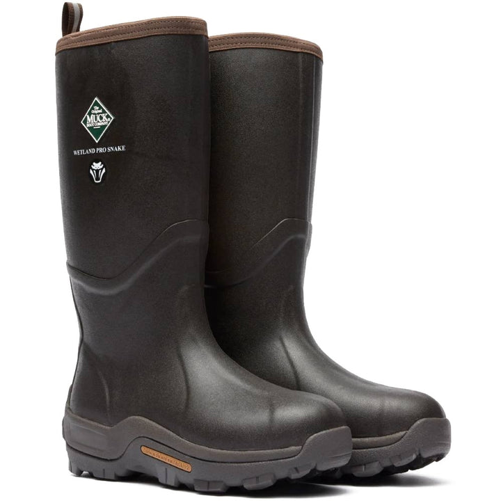 Muck Wetland Pull-On Waterproof Pro Certified Snake Strike Soft Toe Boot WETP900