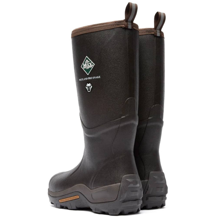Muck Wetland Pull-On Waterproof Pro Certified Snake Strike Soft Toe Boot WETP900