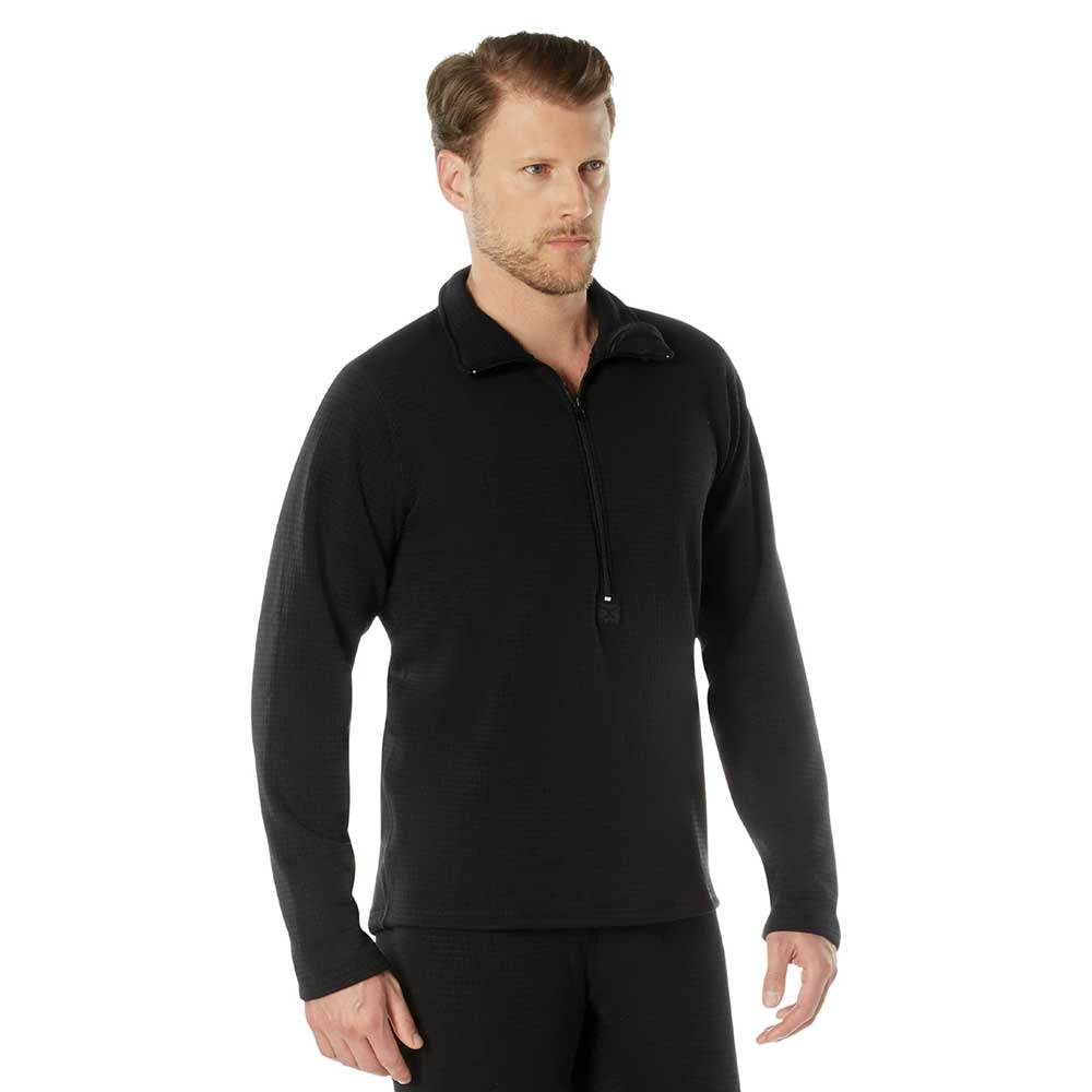 Rothco Gen III Military Black Thermal Zip Top 69030
