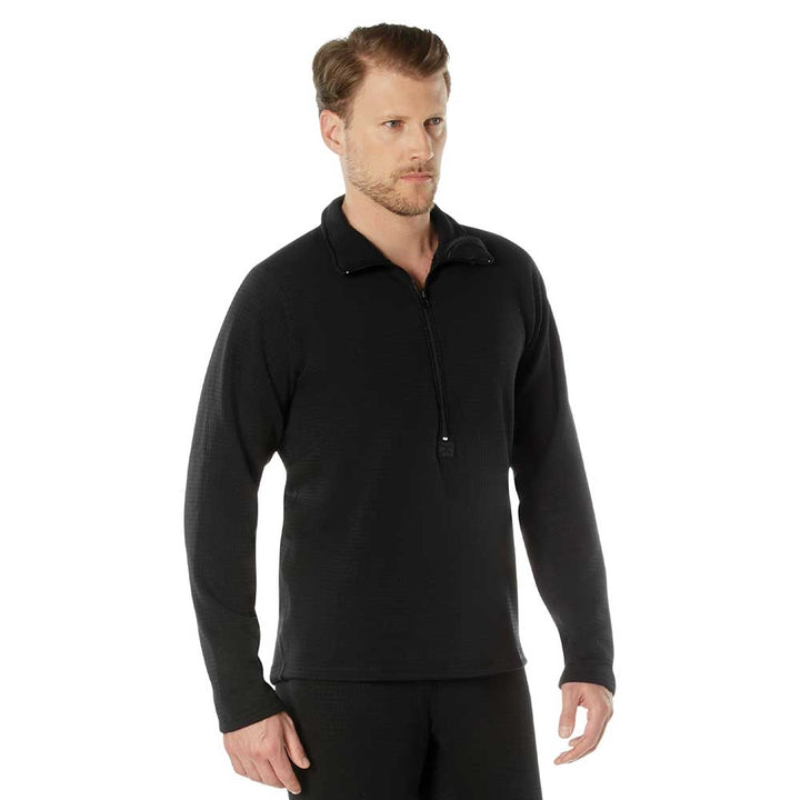 Rothco Gen III Military Black Thermal Zip Top 69030