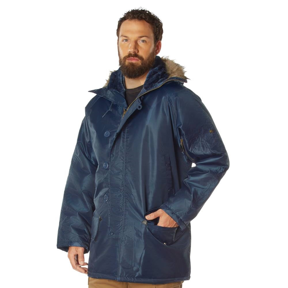 Rothco Navy Blue N-3B Parka - 9394