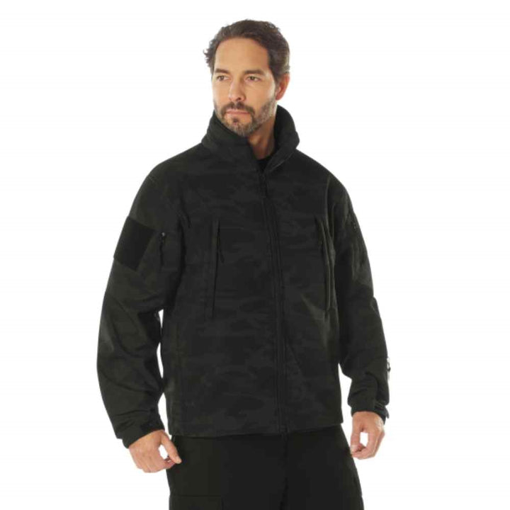 Rothco Midnight Camo Special Ops Soft Shell Jacket 12050