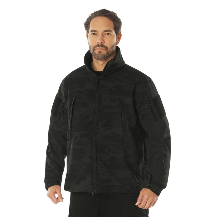 Rothco Midnight Camo Special Ops Soft Shell Jacket 12050