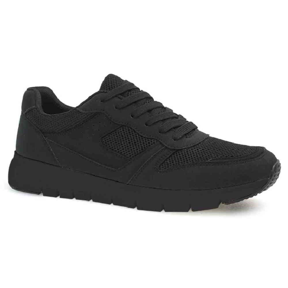 Zig-Zag Black  Comfort Jogger Sneaker 7291