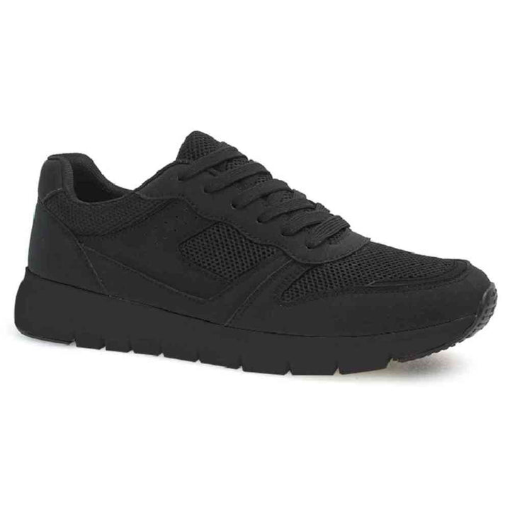 Zig-Zag Black  Comfort Jogger Sneaker 7291