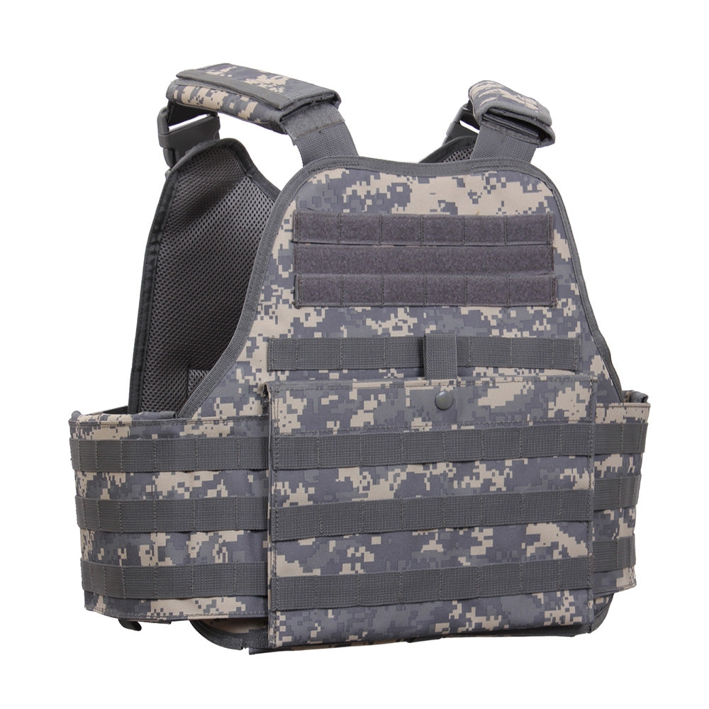 Rothco Digital Camo Molle Plate Carrier Vest - 8932