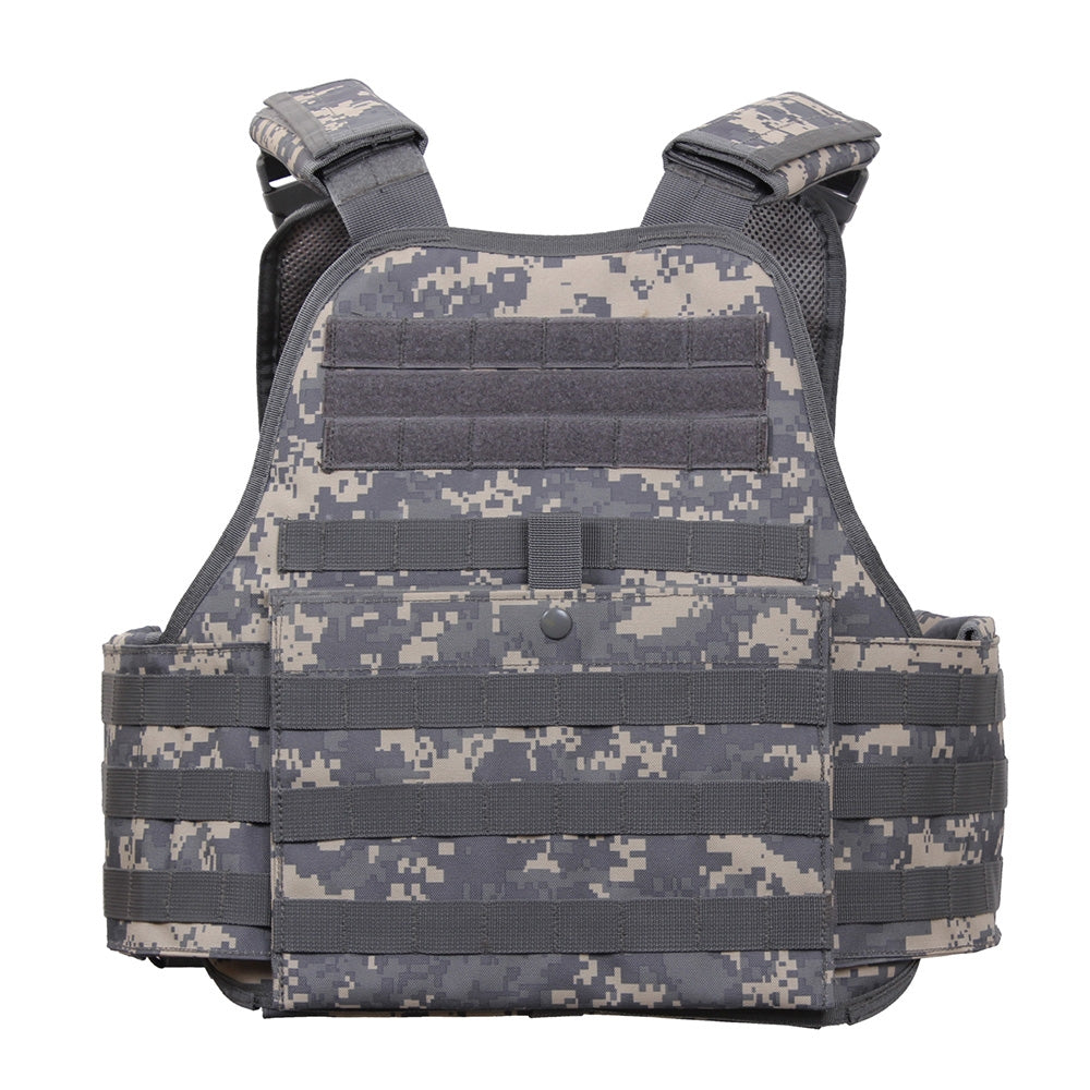 Rothco Digital Camo Molle Plate Carrier Vest - 8932