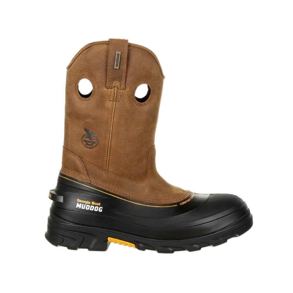 Georgia Muddog Waterproof Composite Toe Wellington Work Boot GB00243